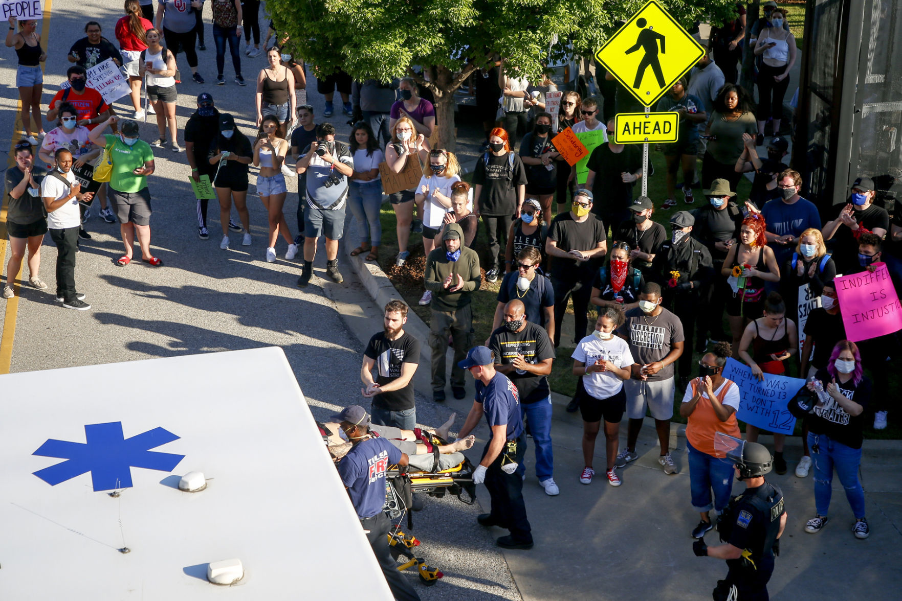 Protest March I-244